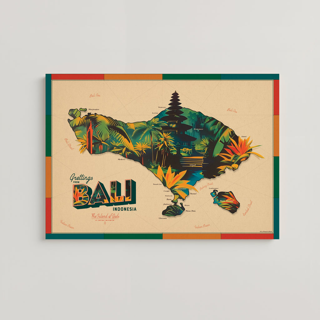 BALI MAP