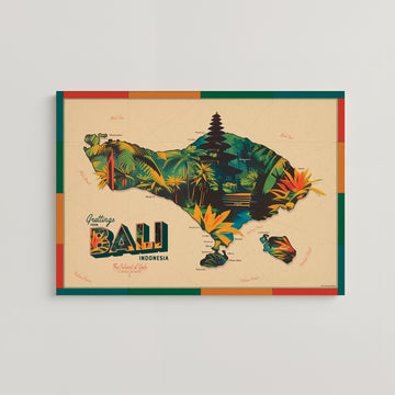 BALI MAP