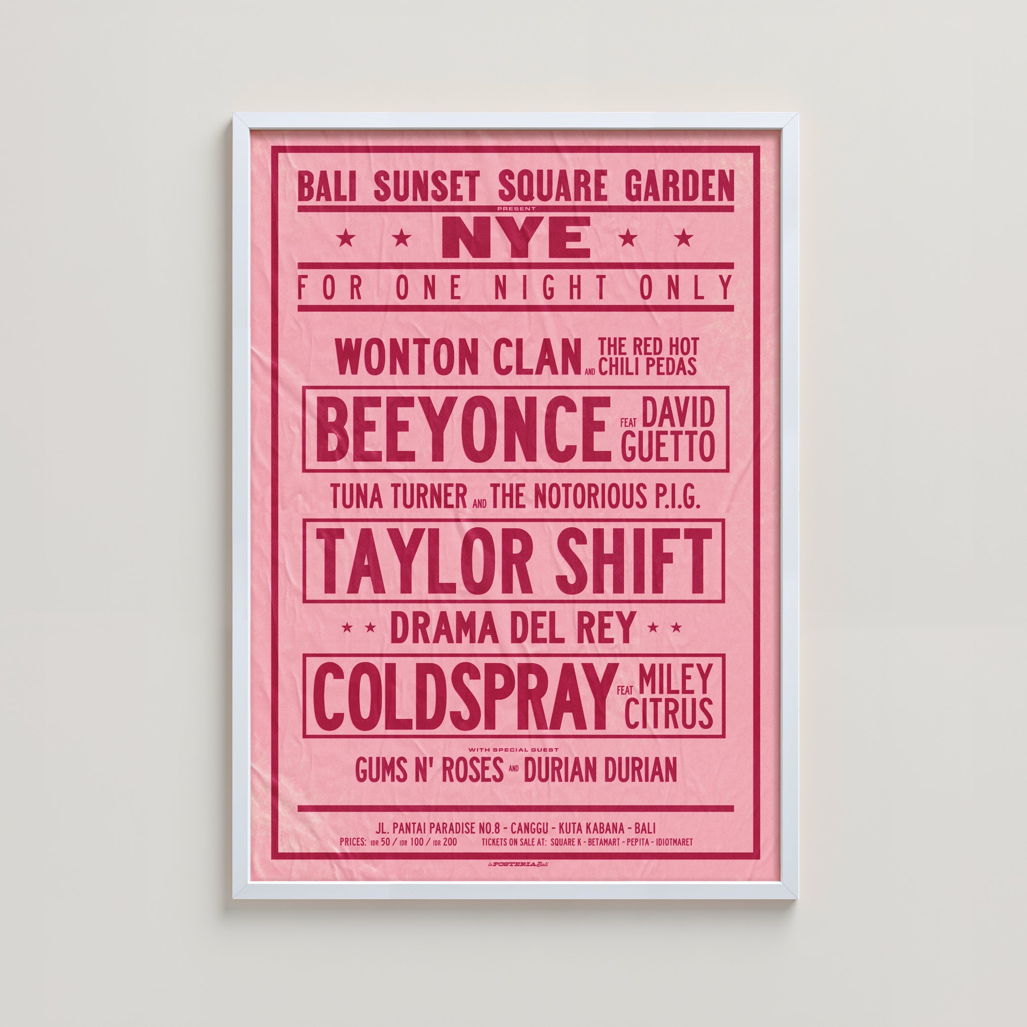 JARDIN DE LA PLACE DU COUCHER DE SOLEIL DE BALI