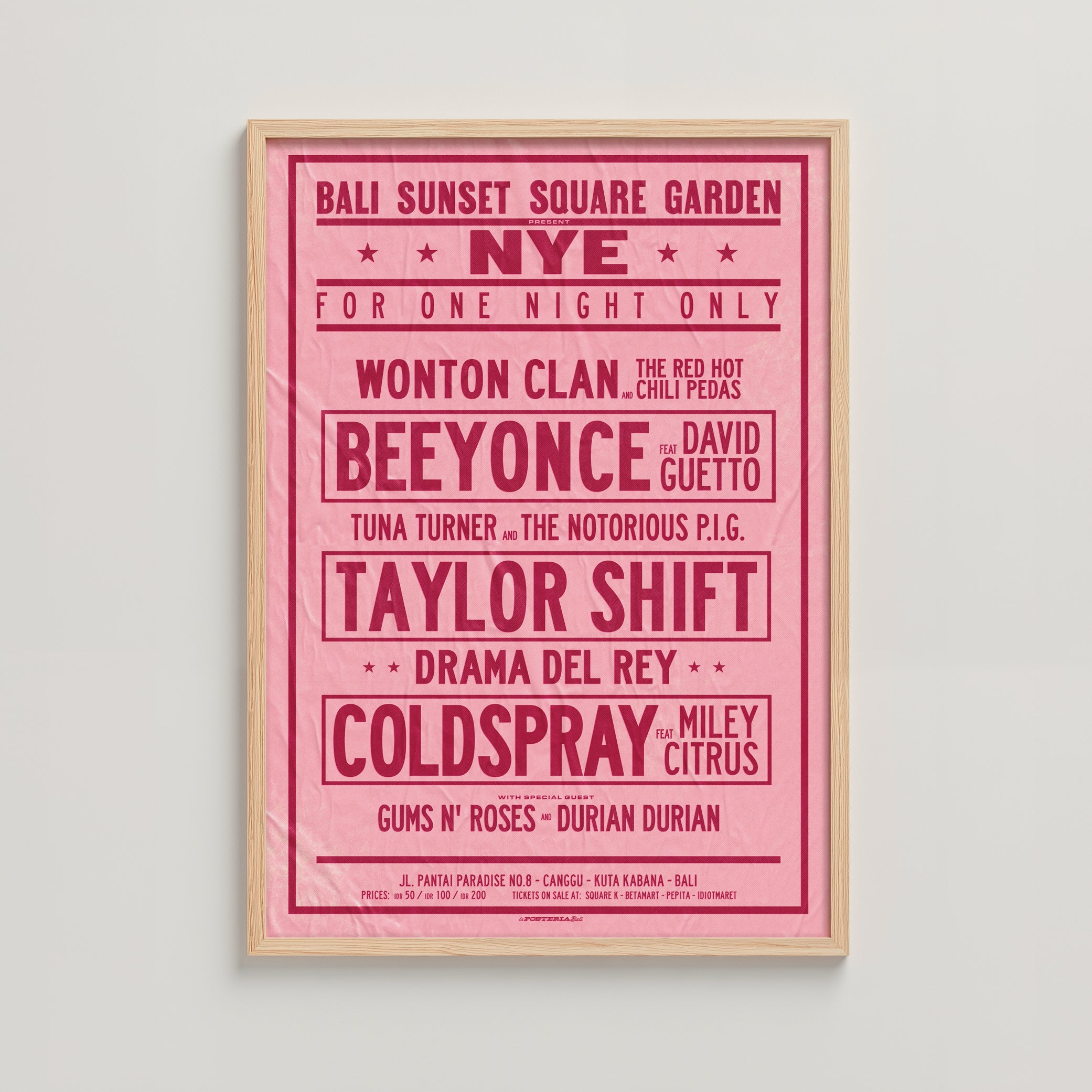 JARDIN DE LA PLACE DU COUCHER DE SOLEIL DE BALI