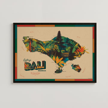 BALI MAP
