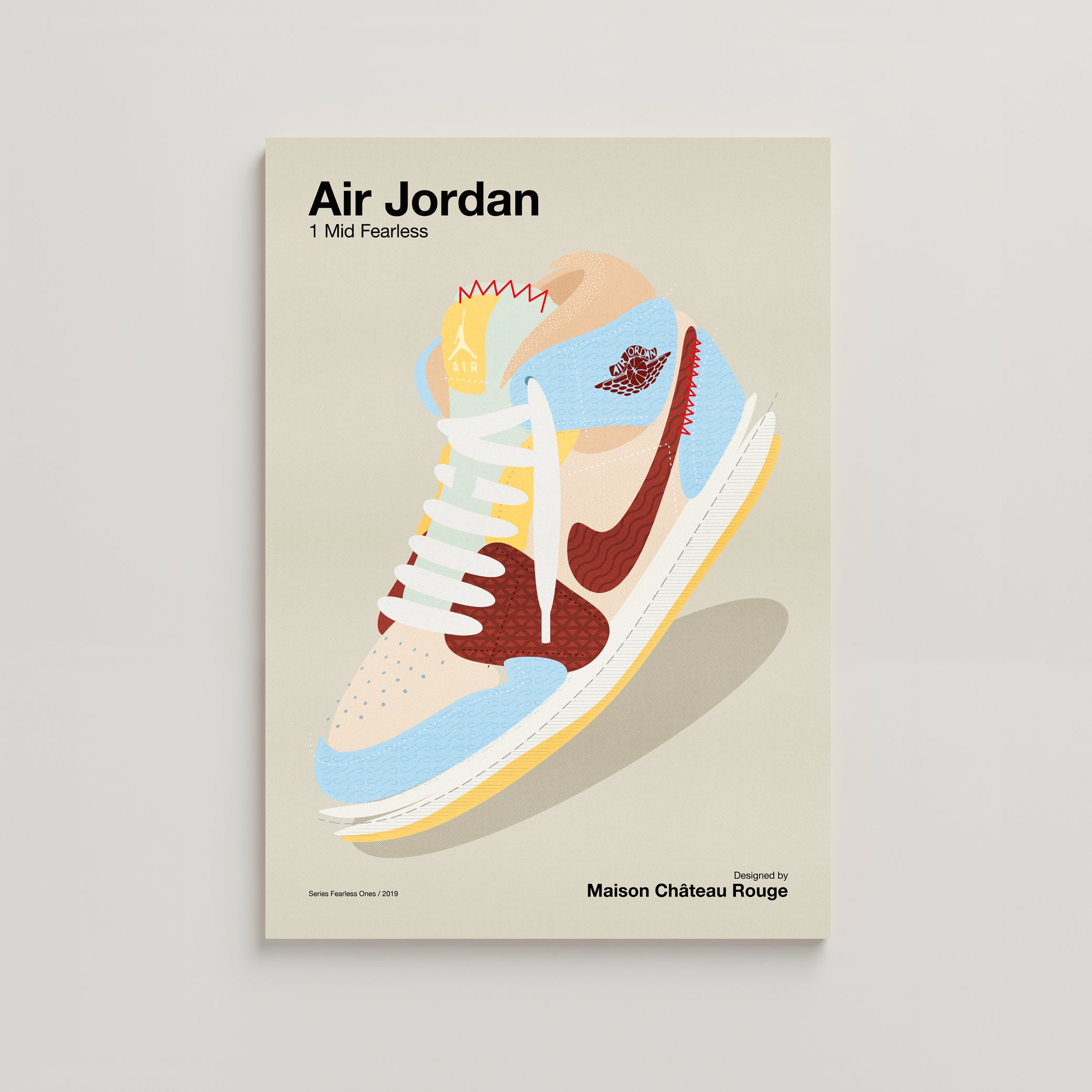 AIR JORDAN CHÂTEAU ROUGE